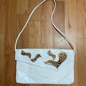 80’s Leather Patchwork Purse